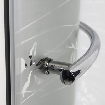 Štvrťkruhový sprchovací kút AUSTIN LUX s jednokrídlovými otváracími dverami